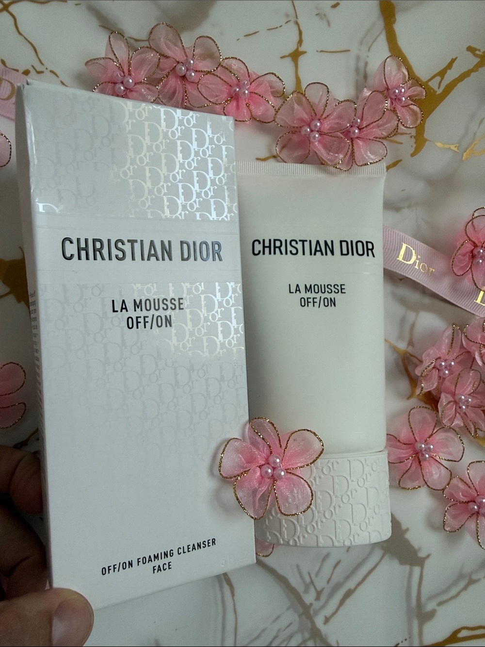 Dior Facial Cleanser La Mousse On/Off Foaming Face Wash Cleanser AMAZING